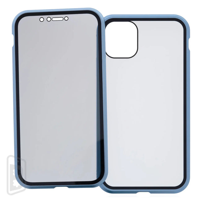 Metallic Magnet Privacy Tempered Glass - iPhone 11 Series