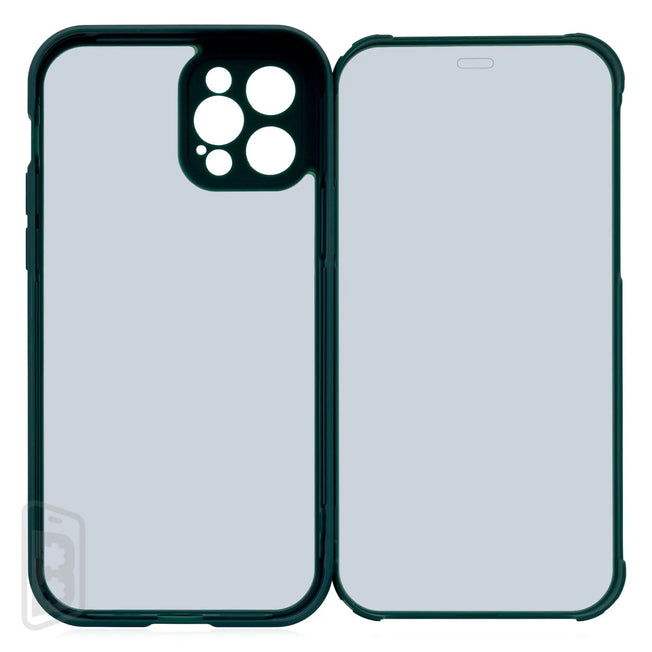 Silicone Magnet Tempered Glass - iPhone 12 Series