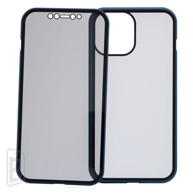 Metallic Magnet Privacy Tempered Glass - iPhone 12 Series