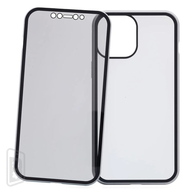 Metallic Magnet Privacy Tempered Glass - iPhone 12 Series