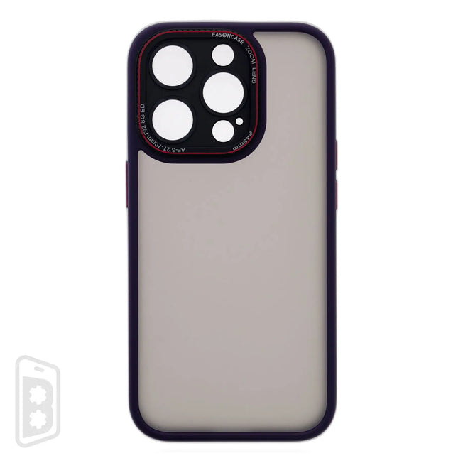Matte Impact Case With Camera Lens - iPhone 15 Series