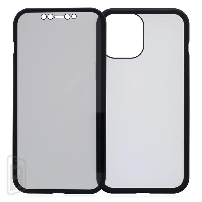 Metallic Magnet Privacy Tempered Glass - iPhone 12 Series
