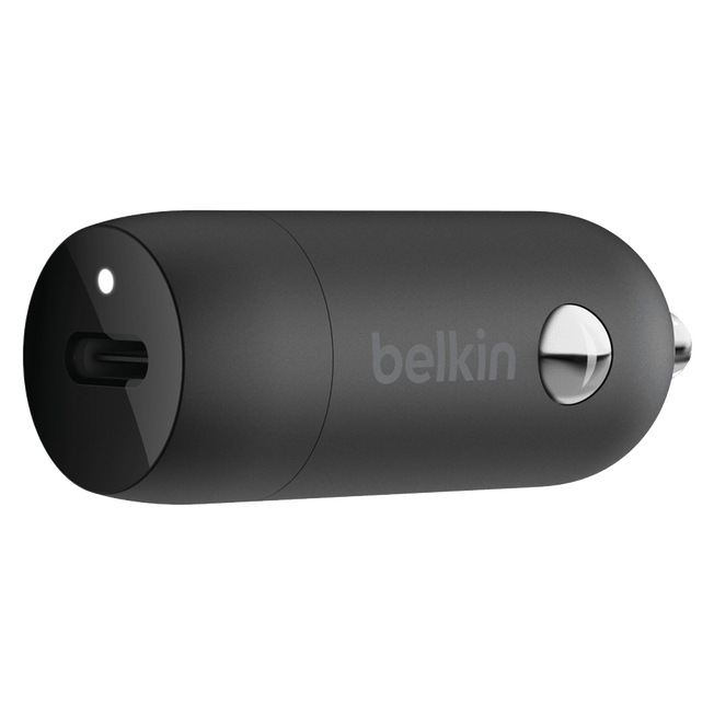Belkin - Boost Charge Usb C Car Charger 20w - Black